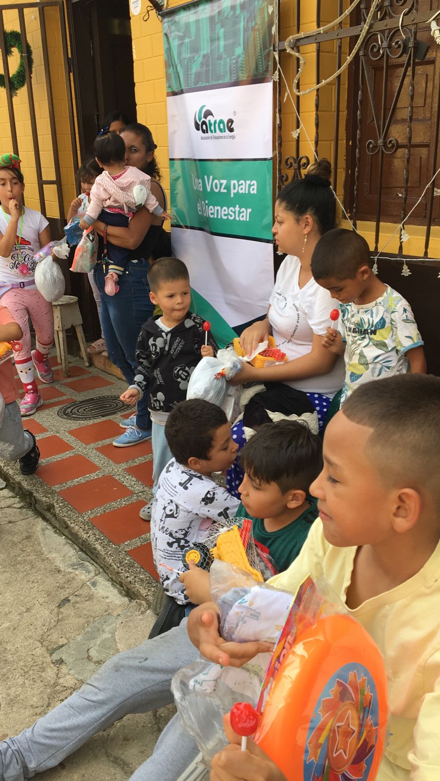 Labor social de Atrae con la comunidad
