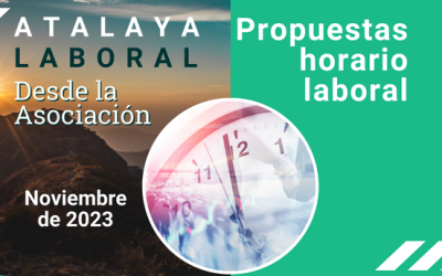 Propuestas horario laboral